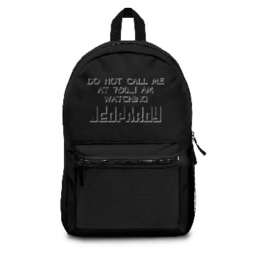 Discover Jeopardy white Backpacks
