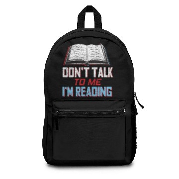 Discover Do Not Disturb While Reading Backpacks