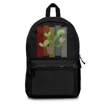 Discover Venus fly trap retro Backpacks