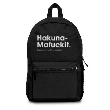 Discover Fuck it Backpacks