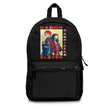 Discover Slayer Demon- Anime Art Backpacks