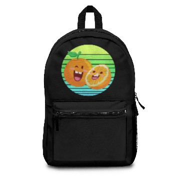 Discover Oranges orange juice sunset Backpacks