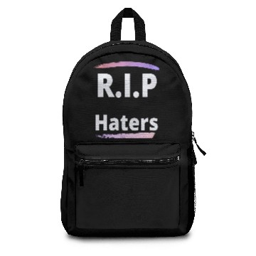 Discover RIP haters Backpacks