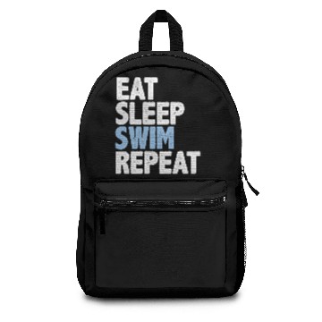 Discover Swim Swimming Summer Repeat Gift Backpacks