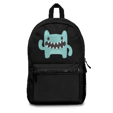 Discover Waving Blue Monster Backpacks