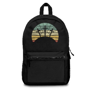 Discover He Is Risen Jesus 70S Retro Easter Religious Chris Backpacks