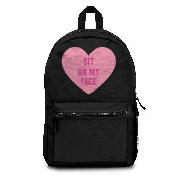 Discover Sit on my face Backpacks