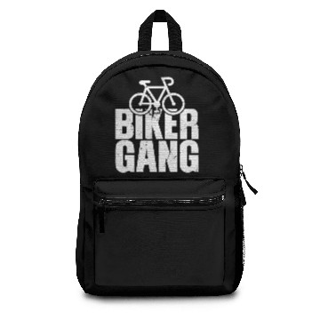 Discover Biker Gang Funny Spin Saying Gym Backpacks