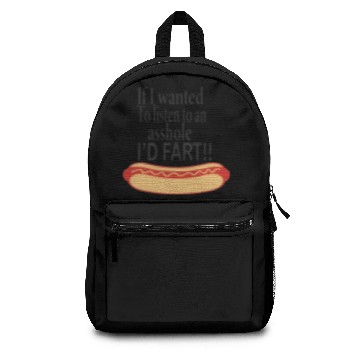 Discover captain spaulding hot dog Backpacks