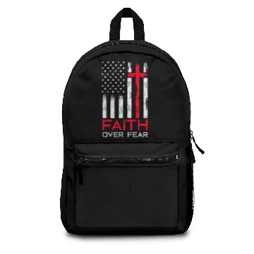 Discover Faith Over Fear Backpacks