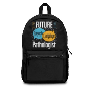 Discover Future Speech Language Pathologist Slp Speech Ther Backpacks