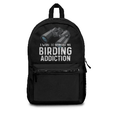 Discover Ornithology Quote for a Bird Watcher Backpacks