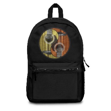 Discover Ying Yang Guitar Player Backpacks