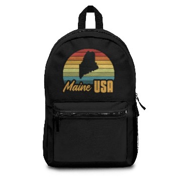 Discover Maine USA Backpacks