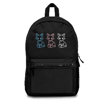 Discover Transgender Pride Fox Backpacks