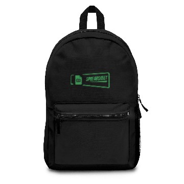 Discover Eat Sleep Spreadsheet Repeat Excel Accountant Backpacks