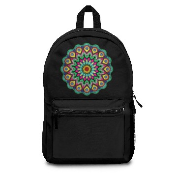 Discover Dotted mandala design Backpacks
