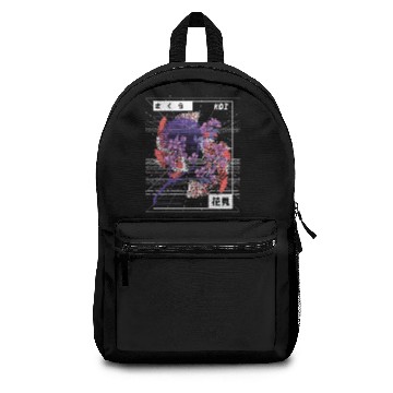 Discover Vaporwave Koi Fish Japan Sakura Carp Breeder Backpacks