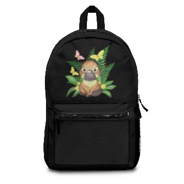Discover Funny and Famous Platypus Animal of Australia Cute Backpacks