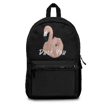 Discover Duck You - Middle Finger Backpacks