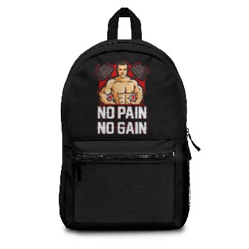 Discover NO PAIN NO GAIN Backpacks