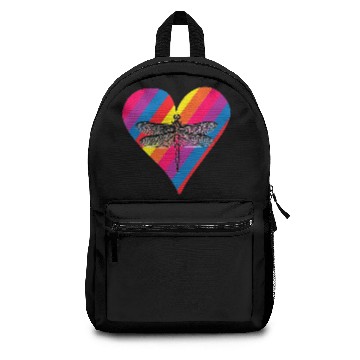 Discover dragonfly heart Backpacks