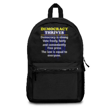 Discover Democracy thrives when Backpacks
