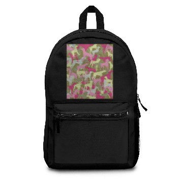 Discover Funny German Shorthair Pointer GSP Mom Camouflage Backpacks