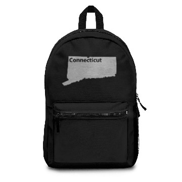 Discover Connecticut Map Home State Pride Gift Backpacks