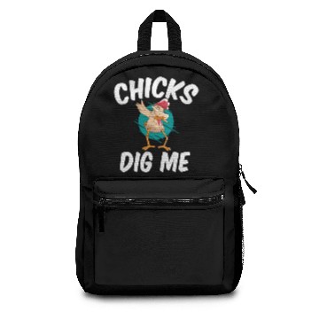Discover Chicks Dig Me Funny Easter Backpacks