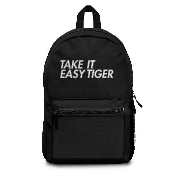 Discover take it easy tiger Backpacks