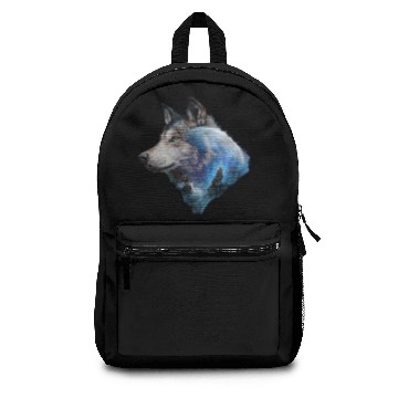 Discover Wolf Moon Forest View Nature Backpacks