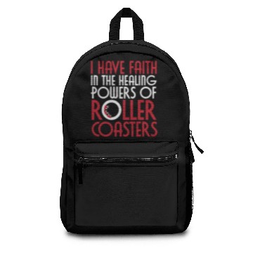 Discover Roller Coaster Amusement Park Backpacks