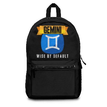 Discover Gemini Wise By Default Backpacks