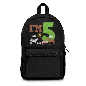 Discover 5th Birthday Farm Animals Backpacks