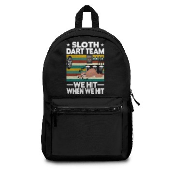 Discover sloth dart team Backpacks
