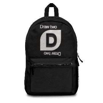 Discover Uno Draw Two Card Backpacks