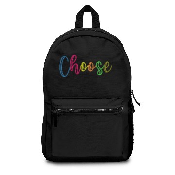 Discover Choose Happy Backpacks