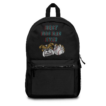 Discover Best Dog Dad Ever Backpacks
