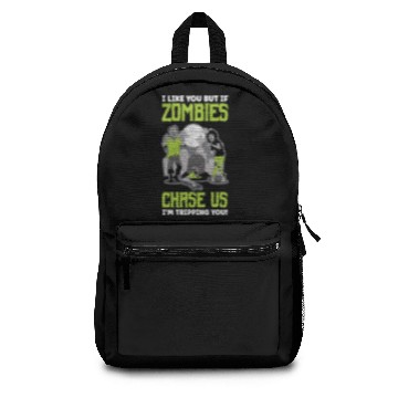 Discover Funny Zombie Saying Backpacks