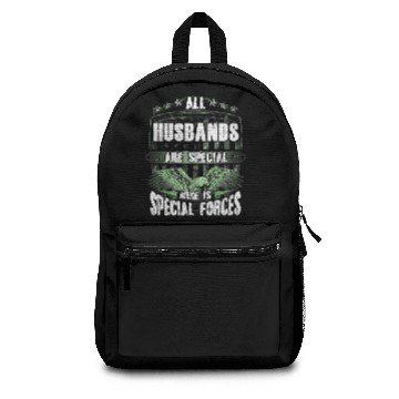Discover Veteran-Soldier Husband Special Forces Support Gra Backpacks