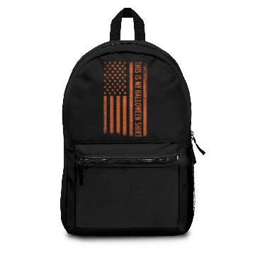 Discover This is my Halloween Backpacks Orange American Flag