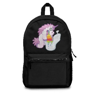 Discover Rainbow unicorn hangover Backpacks