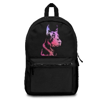 Discover Doberman Pinscher Design Backpacks