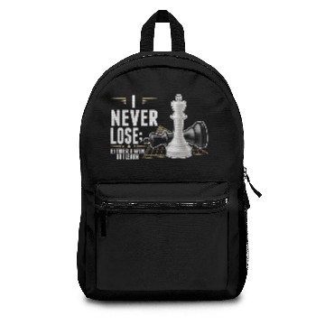 Discover Smart Chess Player Intelligent Board game Backpacks