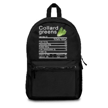 Discover collard greens Backpacks