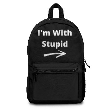 Discover I'm With Stupid Backpacks