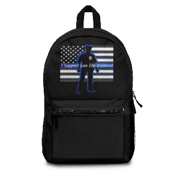 Discover I Support Law Enforcement Backpacks