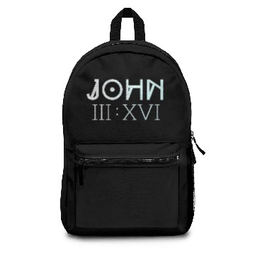 Discover John 3 16 Backpacks