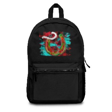 Discover Christmas Horseshoe Backpacks